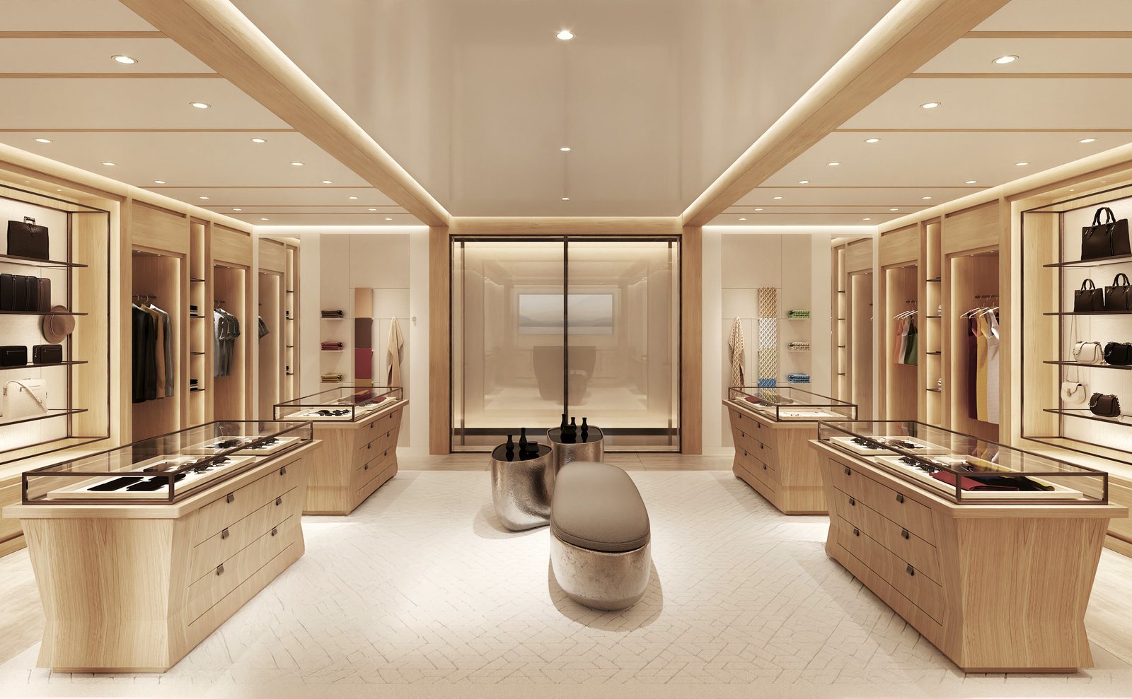A boutique exclusiva com curadoria de artefatos e joalheria. Divulgação: Aman Resorts.