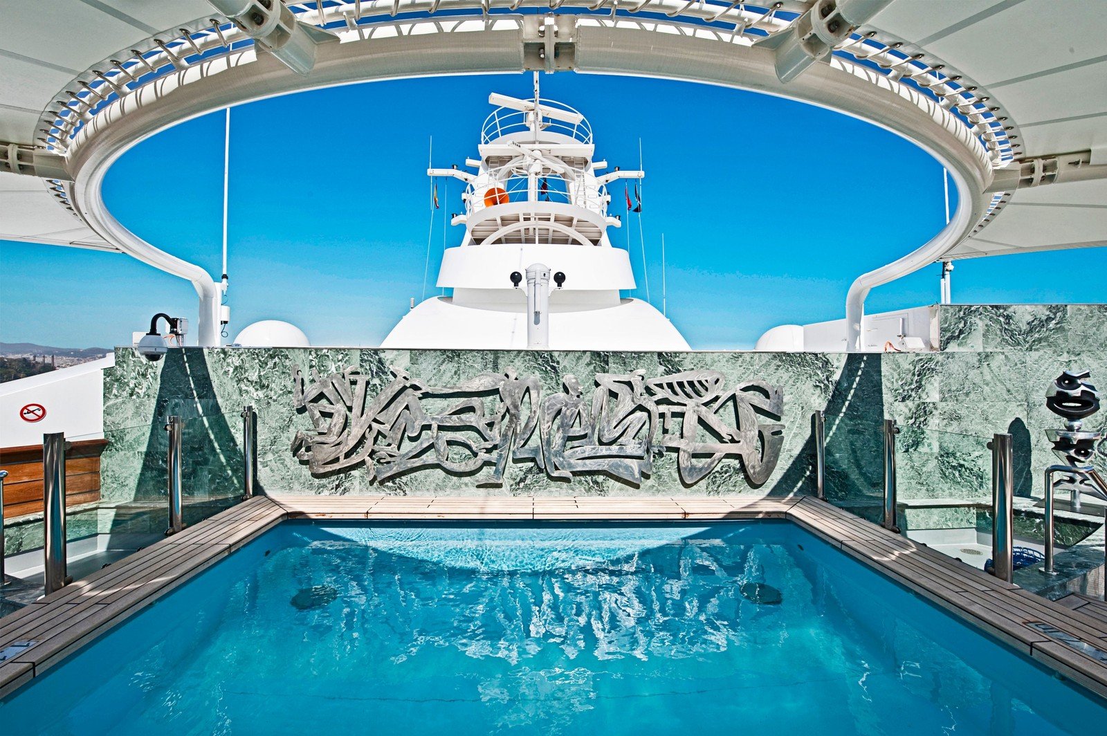 Piscina privativa The One Pool do MSC Yacht Club